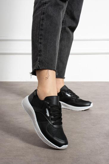 Kalın Taban Fileli Kadın Sneaker STC197