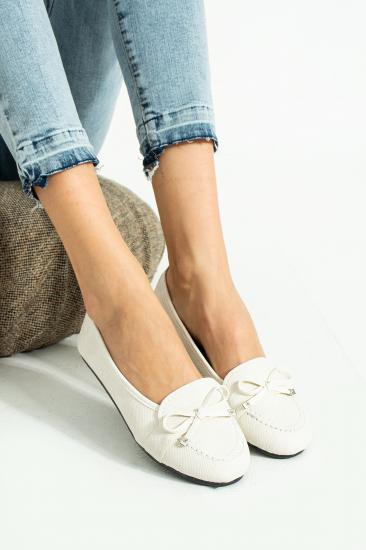 STOCON Kadın Günlük Babet  Rahat Taban Denim Kumas Anne Ayakkabısı STC382