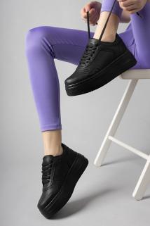 STOCON Exclusive Siyah Kadın Sneaker Ayakkabı