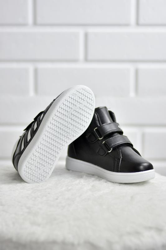 STOCON Kids Unisex Çocuk Bootie Siyah Beyaz